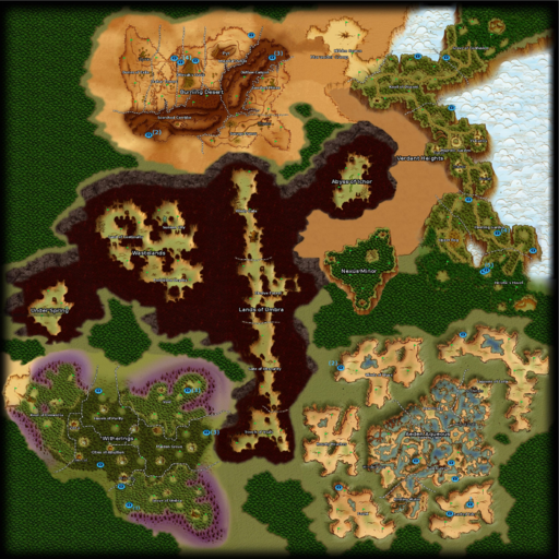 Kitin-Invasionen-Lokalisierungs-Karte seit 2607